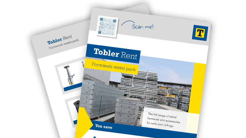 Formwork rental park Tobler Rent